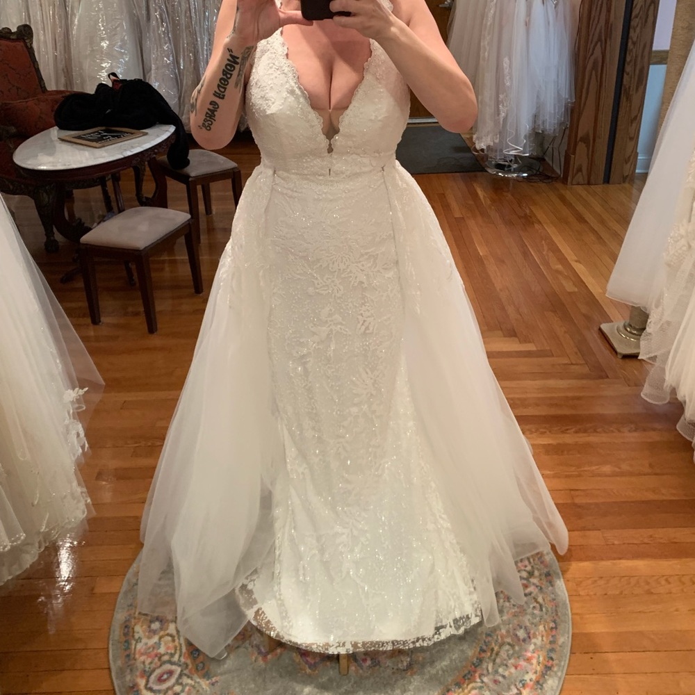 NWT Enchanting by Mon Cheri Wedding Dress 120173